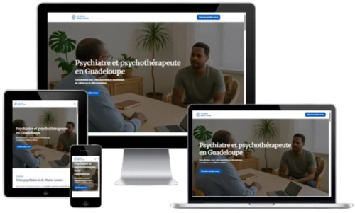 Site internet de psychiatre en Guadeloupe