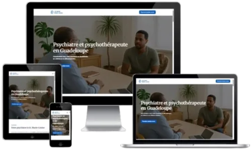 Site internet de psychiatre en Guadeloupe