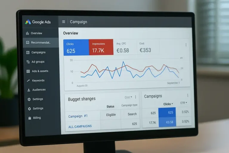 Campagne Google Ads Guadeloupe