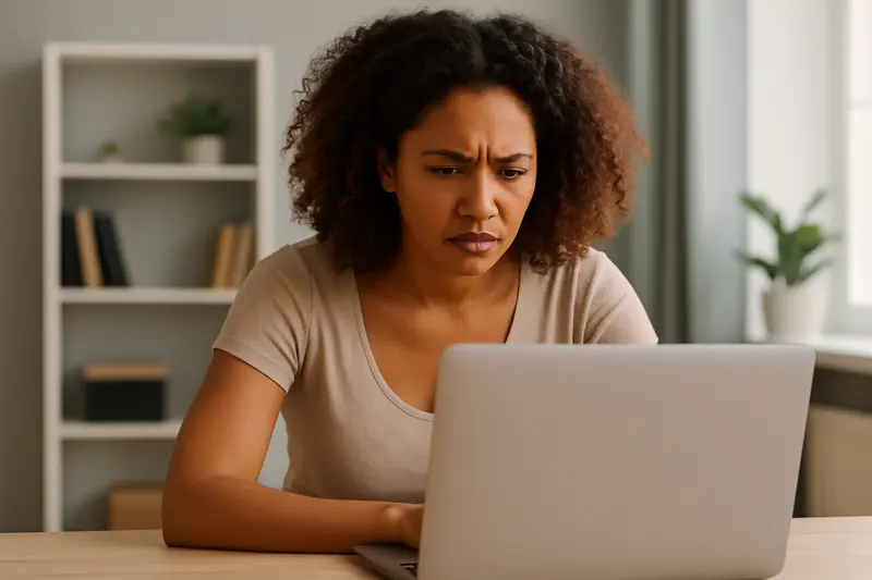 Utilisateur mécontent de son site obsolète