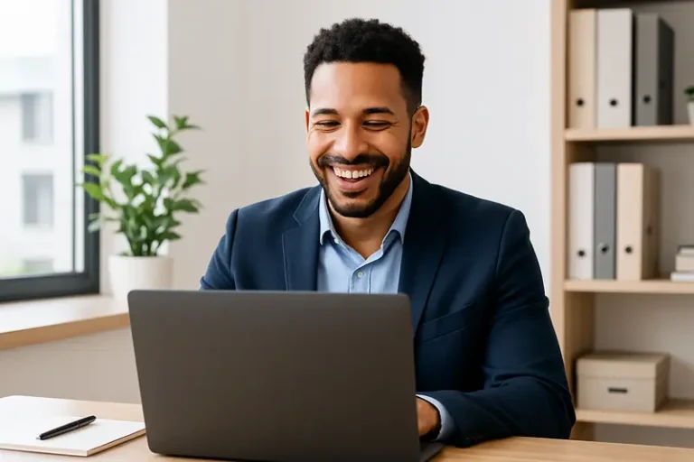 Client ravi de la refonte de son site internet en Guadeloupe