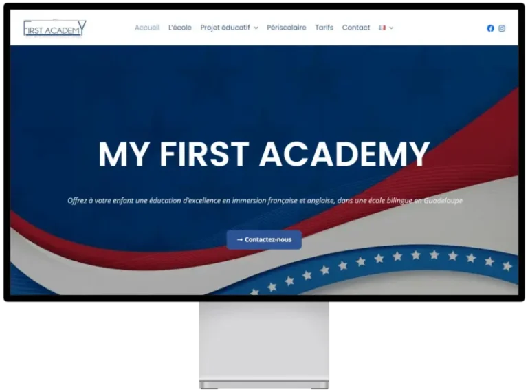 Projet My First Academy